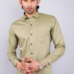 Men's Blue Floral Printed Casual Sleeve Shirt Cotton Blend Shirt (Copy)